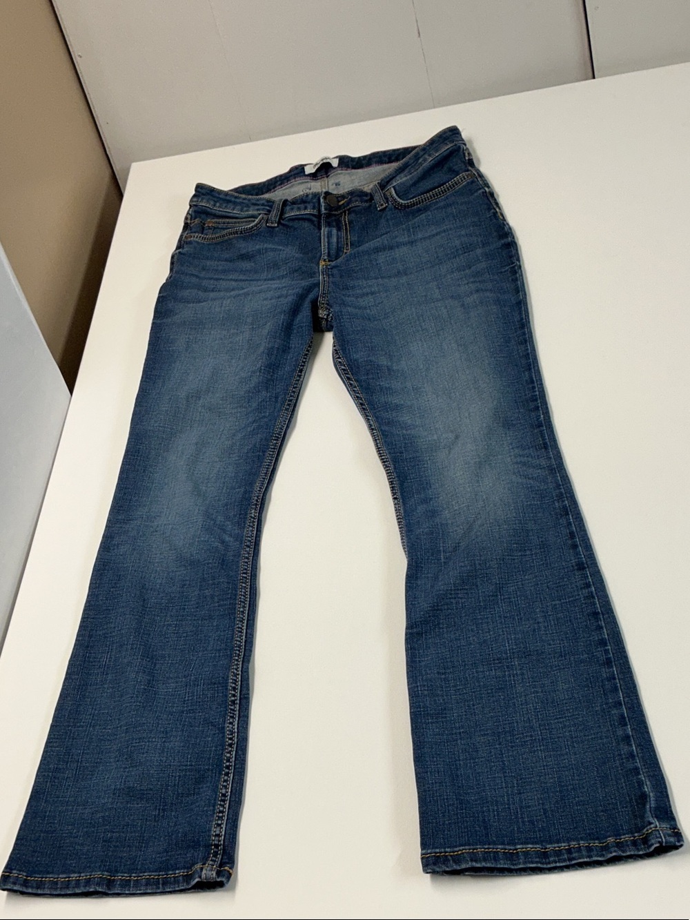 Wrangler Women's Dark Blue Bootcut Jeans